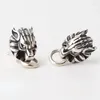 Stud Earrings Personality Wolf Head For Men Women's Unisex Animal Gothic Punk Style Silver Plated Jewelry