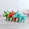 Dekoracja imprezy 4D DIY Ogromne folia dinozaur Balony Zgromadzenie Dzikie Tyrannosaurus Rex Balon dżungli urodziny Baby Shower