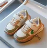 2024 Spring New Spell Colors Mid Size Children's sports Shoes Soft Sole flat non-slip Boy's Casual Shoes