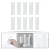 Garrafas de armazenamento 10 Pcs Flip Top Squeeze Bottle Silicone Travel Containers Shampoo Dispenser