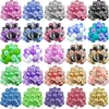 Décoration de fête 20pcs 12 pouces Globos Confetti Ballons en latex Mariage Baby Shower Anniversaire Décor Clear Air Jour de vacances