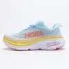 2023 HOKA ONE Bondi 8 Running Shoes Carbono Atlético Hokas Mulheres Clifton 8 9 Shifting Sand Designer Pessoas Livres Estilo de Vida Absorção de Choque Tempo de Voar Treinadores Tamanho 13