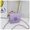 Fashion Heart Baby Girls Small Shoulder Bags Kids Coin Purse Accessories Handbags Lovely Childrens Mini Square Messenger Bag 240130