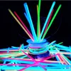 2550pcs Party Fluorescence Glow Sticks Bracelets Fun Necklace Neon For Wedding Birthday Concert Supplies Colorful Bright Lights 240126