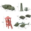 Decorazioni da giardino 100 pz/set Militare Soldatini di Plastica Dell'esercito Degli Uomini Figure 12 Pose Regalo Modello Action Figure Giocattoli Per I Bambini Ragazzi