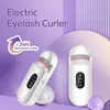 Eyelash Curler Portable Electric Comb Eye Lash Perm Långvariga ögonfransar Curls Thermal Makeup Tools 240131