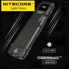 손전등 토치 오리지널 Nitecore EDC27 Ultra Slim High Performance EDC 3000 LMS와 1700mAh li- 이온 배터리 USB-C