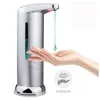 Vloeibare zeepdispenser 280 ml Intelligente infraroodsensor Automatische contactloze handwas Roestvrijstalen gel