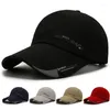 Ball Caps Summer Long Visor Baseball dla mężczyzn Bawełniany list Chapau Femme Fisherman Hats Casquette Homme Gorras Para Mujer