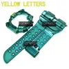 Bracelets de montre Rouge Vert Bleu DW8200 Lunette Glace Transparent Bracelet Bracelet Couverture Bracelet Silicone Remplacement En Gros Échantillon