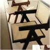 Meble komercyjne stałe drewno drewniane krzesło rattanowe wsparcie Dostosowywanie Kupuj skontaktuj się z dostawą DOMOWEGO DOM GARDEN