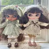 HOUZIWA OB22 OB24 Azone Doll Clothes Dress For Blyth Doll 240123