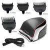 Self-Haircut Schnurloser, wasserdichter Haarschneider für Reisen, Zuhause, Barthaarschneider, wiederaufladbar, elektrisches Shortcut-Kit, Schnellschnitt 240201