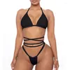 Dames Badmode 2024 Holle Sexy Vrouwen Diepe V-hals Eendelig Badpak Mujer Trikini Maio Biquini Badpak Dames Maillot Femme Bikini