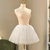 Jupes Princesse Mariage Jupon Tutu Jupe Pour Sous-Vêtements Cancan Fille Robe De Luxe Tulle Puffy Quinceanera Cosplay