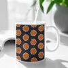 Mugs Sunshine Island White Mug Tryckt rolig Tea Cup Present Personlig kaffekoffeklädrosa Sunflower Cosplay