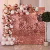 Party Decoration 2M Längd Shimmer Wall Bakgrund Glitter Curtain för födelsedagsdekorationer PESKINVÄRK BACKDROPS CURTAI