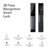 Controllo domestico intelligente Riconoscimento facciale 3D Serratura spioncino Intelligente senza chiave Tuya Wifi Impronta digitale digitale con fotocamera