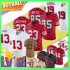 Gioventù 23 Maglie da calcio Christian McCaffrey San Franciscos 49eres Deebo Samuel Brock Purdy George Kittle Niners Nick Bosa Sam Darnold Fred Warner Frank Gore