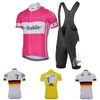 Maglia da ciclismo estiva da uomo Set MTB Maglia rosa Manica corta Abbigliamento da bici Bicicletta da corsa Ropa Ciclismo Wea Pantaloncini con bretelle Gel Pad 240202