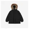 Inverno Donna Uomo Moda MLBS Parka Piumino d'oca Giacche Caldo Cappotto corto spesso antivento per esterno