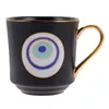 Kubki Turkish Blue Eye Coffee Cup: Ceramic Evil Pi -Pi -Cup Symbol Amulet Tea