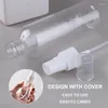 Garrafas de armazenamento 1 pc recarregável vazio spray viagem transparente plástico perfume atomizador pequena garrafa 20/50/100ml dropship