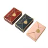 5-piece 3-color cardboard pure paper candy box wedding gift box DIY folding packaging bag birthday party decoration box 240205