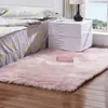 Tappeti divani tappeto da letto tappeto da letto intero imitazione cuscino in lana soggiorno coperta peluche morbido tappeto camera da letto in pelle di pecora morbida