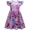 Vestiti dalla ragazza 2024 Estate Del Cotone Delle Neonate Gabbys Dollhouse Dress Bambini Del Merletto Della Principessa Del Bambino Festa di Compleanno Regalo 2-10