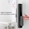 Smart Home Control 3D Gesichtserkennung Türschloss Guckloch Intelligentes schlüsselloses Tuya Wifi Digitaler Fingerabdruck mit Kamera