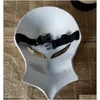 Party Masks Halloween Horror Bleach Mask Kurosaki Ichigo Hela ansiktsanimationen Man Am Handmased White Model 230901 Drop Delivery H DHA7S