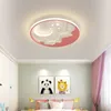 Ceiling Lights SANDYHA Nordic Children LED Lamp Lantern Nursery Bedroom Kids Room Lustres Lampara Techo Para Quarto Home Decor Lighting