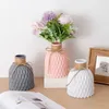 Vases Imitation Céramique Fleur Vase En Plastique Décor À La Maison Plante Verte Conteneur A