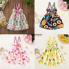 Girl Dresses Skirt Children's Baby Sleeveless Summer Ice Cream Print With Tutu Dress In