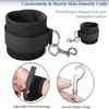 SM Bed Restraint Bed BDSM Kit Set Sex Toy Algemas Ankle Cuff Slave Bondage Corda Sexual Algemas Adulto Sex Game Strap Sextoy 240126