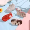 ヘアクリップhangzhiかわいいふわふわ子猫クリップクリエイティブビビッドアニマルサメイネ