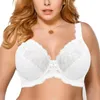 BRAS Women's Fashion cienki seksowny koronkowy stanik pełny kubek dla kobiet bielizna plus rozmiar c d e f g h i j