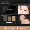 10 ~ 30 st Colors Eyebrow Powder Palette Lätt att bära vattentät smink Eye Shadow med Brush Professional Eye Brow Enhancer 240124