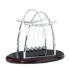 Decorative Figurines Desktop Decoration Early Fun Development Educational Desk Toy Gift Tons Cradle Steel Balance Ball Physics Science