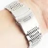Watch pasms Solid 316L ze stali nierdzewnej opaska zegarkowa dla galaxy Watch4 42/46 18 24 20 mm 22 mm Huawei GT2 Pro Metal Band Bransoletka