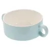 Dinnerware Sets Hemoton Ceramic Soup Bowls With Handles And Oven Safe French Onion Set