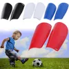 2-50st Kids Football Shin Protector Antislip Shield Soccer Shin Guards Breattable Sports Plastic Calf Sleeve Protective Gear 240129