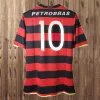 2008 09 Flamengo JOSIEL WILLIAMS Maillots de football pour hommes KLEBERSON ADRIANO RETRO 1982 1988 1990 1994 2003 2004 2007 2008 Maillot de football à domicile Camisetas de Futebol 666