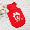 Vêtements pour chiens Vêtements pour animaux de compagnie doux pour petits chiens Été Poméranie Bichon Teddy Gilet mince Respirant Cool Chat Chiot Vêtements T-shirt