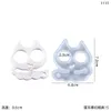 Yu Meiren DIY Crystal Drip Lim Punch Buckle Mold Multiple Animal Cartoon Defense and Self Silicone 5ry8