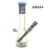 Glass Hookah Bong/Rig/Bubbler Höjd: 11 tum med Downstem och Glass Bowl Colored GB084