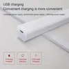 Luci notturne 1 pz sensore di movimento magnetico luce senza fili LED ricaricabile lampada per armadio guardaroba illuminazione per armadio camera da letto cucina