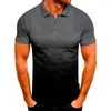 Polos masculinos camisas polo legal malha algodão manga curta camisetas dos homens camisa de tênis de golfe caminhadas fitness wear topshirts tamanho jumbo S-5XL