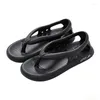 Sandálias Flip Flops Mens Thong Verão Sapatos Femininos Fundo Grosso Não-Slip Slide Chinelos Outdoor Indoor Casais